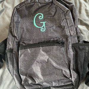 “g” gray thirty one bag